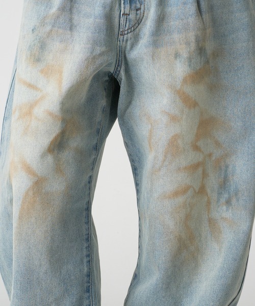 kutir(クティール)の「ASSORT DESIGN TUCK WIDE DENIM PANTS/アソートデザインタックワイドデニムパンツ(デニムパンツ・メンズ・ダークブラック/ブラック/インディゴブルー/ブラック系/ブルー系・LARGE/MEDIUM/SMALL)」の12枚目の写真