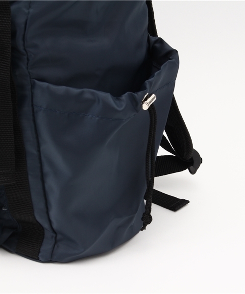 NANO universe（ナノユニバース）の「F/ナイロンリュック（バックパック/リュック・メンズ・ネイビー/キャメル/ブラック・FREE）」の7枚目の写真