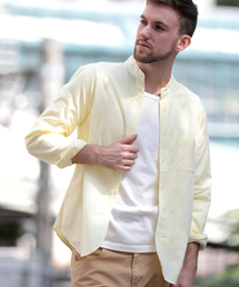 Denime | オックスフォード　バンドカラーシャツ/OXFORD SHIRT(シャツ/ブラウス)