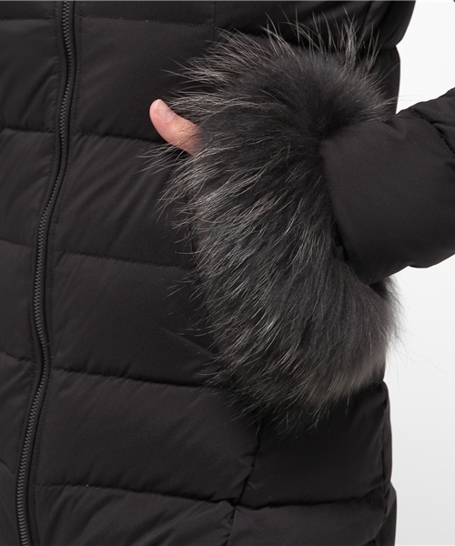 TATRAS（タトラス）の「【Marisol/and GIRL2月号掲載】【TATRAS/タトラス】 別注 ダウン コート[RITA]（ダウンジャケット/コート・レディース・ネイビー/ブラック/ベージュ・1/3/2）」の10枚目の写真