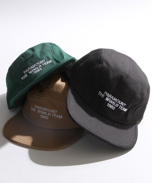 WEGO（ウィゴー）の「WEGO/3段ロゴジェットキャップ（キャップ・メンズ・ブラック/ベージュ/ダークグリーン・FREE）」の2枚目の写真