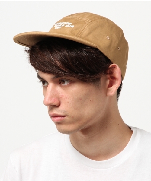 WEGO（ウィゴー）の「WEGO/3段ロゴジェットキャップ（キャップ・メンズ・ブラック/ベージュ/ダークグリーン・FREE）」の8枚目の写真