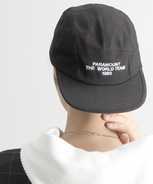 WEGO（ウィゴー）の「WEGO/3段ロゴジェットキャップ（キャップ・メンズ・ブラック/ベージュ/ダークグリーン・FREE）」の5枚目の写真