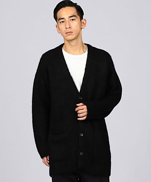 EN ROUTE（アンルート）の「ENR モヘヤアゼロングカーディガン 