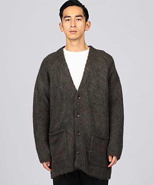 EN ROUTE（アンルート）の「ENR モヘヤアゼロングカーディガン