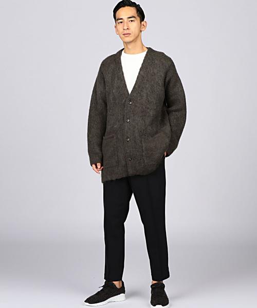 EN ROUTE（アンルート）の「ENR モヘヤアゼロングカーディガン 
