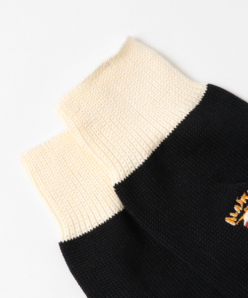ROSTER SOX（ロスターソックス）の「ROSTER SOX/Alaska（ソックス/靴下・メンズ・ブラック/ネイビー/ホワイト・25-27）」の4枚目の写真