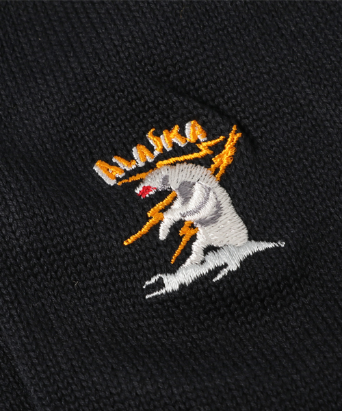 ROSTER SOX（ロスターソックス）の「ROSTER SOX/Alaska（ソックス/靴下・メンズ・ブラック/ネイビー/ホワイト・25-27）」の5枚目の写真