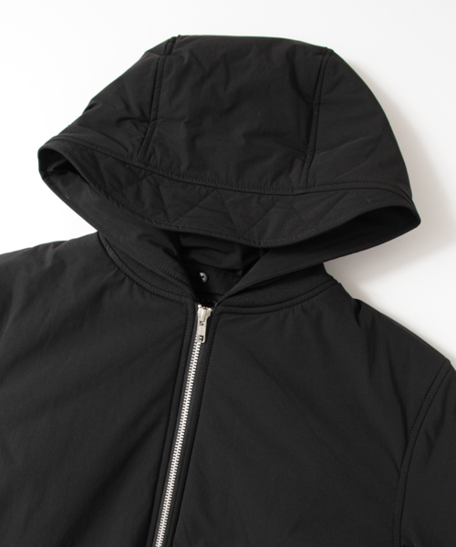 SENSE OF PLACE by URBAN RESEARCH（センスオブプレイスバイアーバンリサーチ）の「4WAYストレッチパテッドロングブルゾン（その他アウター・メンズ・ブラック/ダークブラウン・LARGE/MEDIUM）」の11枚目の写真