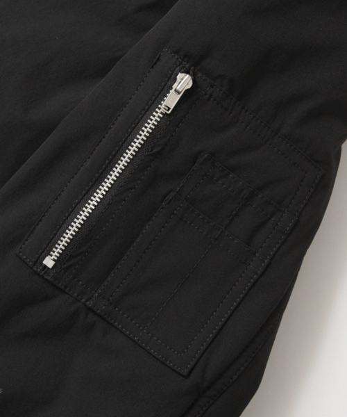 SENSE OF PLACE by URBAN RESEARCH（センスオブプレイスバイアーバンリサーチ）の「4WAYストレッチパテッドロングブルゾン（その他アウター・メンズ・ブラック/ダークブラウン・LARGE/MEDIUM）」の14枚目の写真