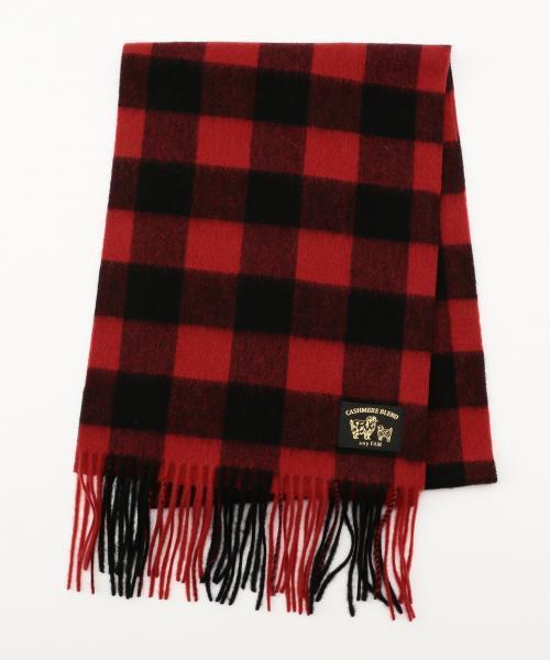 Any Fam エニィファム の カシミヤ混ストール 30cm幅 マフラー Wear