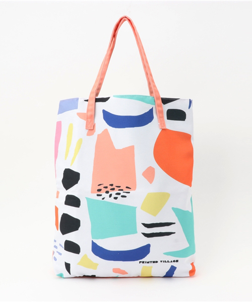 TONE SELECT WEAR(トーンセレクトウェア)の「【PRINTED VILLAGE/プリンテッド ビレッヂ】POL/CTN TOTE BAG (UN)(トートバッグ・メンズ・その他4/その他1/その他2/その他3・FREE)」の3枚目の写真