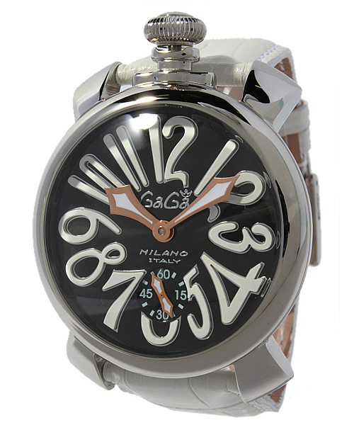 BRILLA per il gusto(ブリッラペルイルグースト)の「GaGa MILANO / MANUALE 48MM ACCIAIO 5010.6(アナログ腕時計・メンズ・シルバー・ONE SIZE)」の1枚目の写真