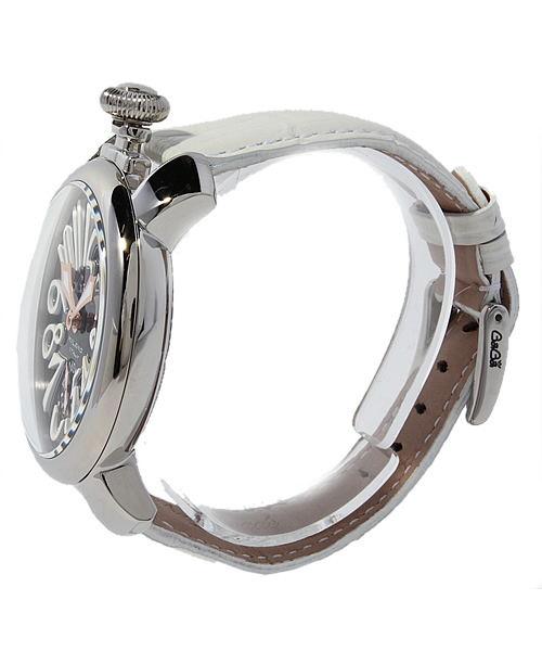 BRILLA per il gusto(ブリッラペルイルグースト)の「GaGa MILANO / MANUALE 48MM ACCIAIO 5010.6(アナログ腕時計・メンズ・シルバー・ONE SIZE)」の2枚目の写真