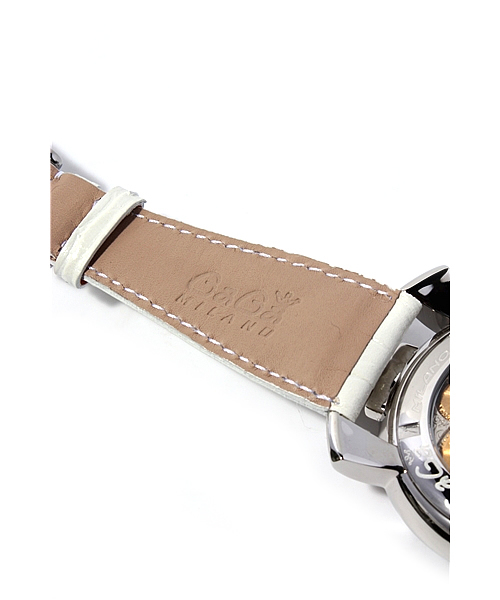 BRILLA per il gusto(ブリッラペルイルグースト)の「GaGa MILANO / MANUALE 48MM ACCIAIO 5010.6(アナログ腕時計・メンズ・シルバー・ONE SIZE)」の8枚目の写真