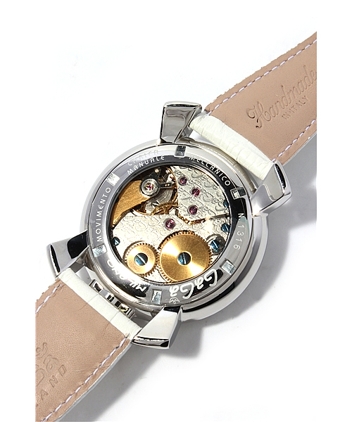 BRILLA per il gusto(ブリッラペルイルグースト)の「GaGa MILANO / MANUALE 48MM ACCIAIO 5010.6(アナログ腕時計・メンズ・シルバー・ONE SIZE)」の9枚目の写真