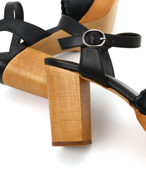 MOUSSY(マウジー)の「WOOD SANDALS(サンダル・レディース・ブラック/ブラウン/オフホワイト・SMALL/MEDIUM/LARGE)」の9枚目の写真
