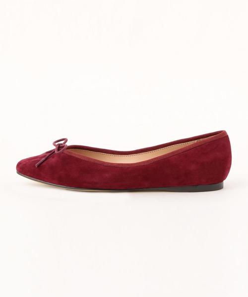 Boisson Chocolat（ボワソンショコラ）の「BFC ﾚｻﾞｰﾊﾞﾚｴFLT○（バレエシューズ・レディース・ブラック/ブラウン/オリーブ/ワインレッド・22cm/22.5cm/24.5cm/23cm/25cm/24cm/23.5cm）」の7枚目の写真