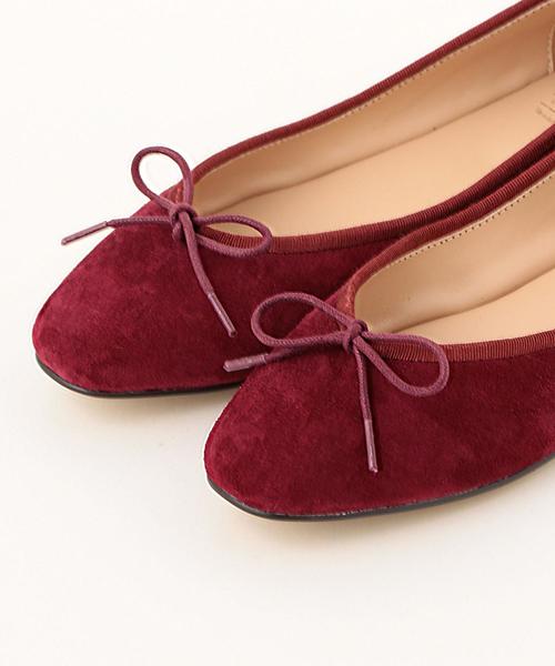 Boisson Chocolat（ボワソンショコラ）の「BFC ﾚｻﾞｰﾊﾞﾚｴFLT○（バレエシューズ・レディース・ブラック/ブラウン/オリーブ/ワインレッド・22cm/22.5cm/24.5cm/23cm/25cm/24cm/23.5cm）」の9枚目の写真