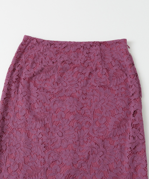 URBAN RESEARCH（アーバンリサーチ）の「カラーレースタイトスカート（スカート・レディース・パープル系その他/グリーン/ベージュ・38/36）」の5枚目の写真