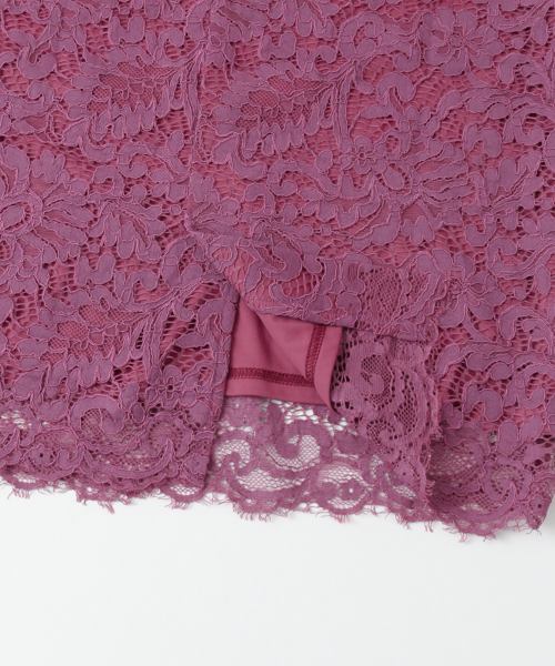 URBAN RESEARCH（アーバンリサーチ）の「カラーレースタイトスカート（スカート・レディース・パープル系その他/グリーン/ベージュ・38/36）」の10枚目の写真