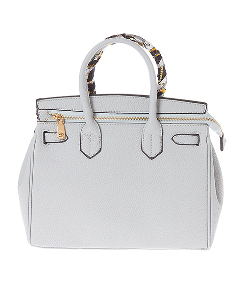 Edit Sheen（エディットシーン）の「スカーフ付きハンドバッグBig（ハンドバッグ・レディース・ブラック/グレー/ピンク/モカ・FREE）」の7枚目の写真