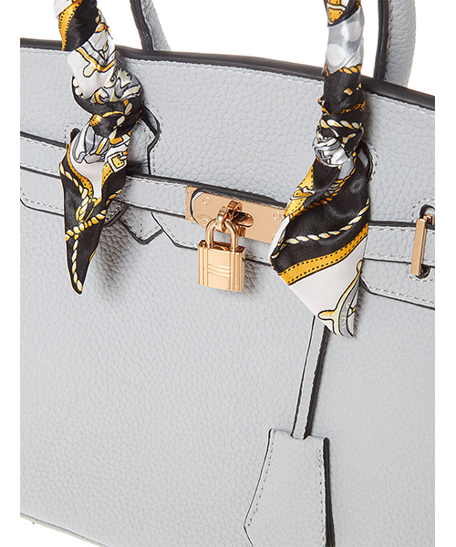 Edit Sheen（エディットシーン）の「スカーフ付きハンドバッグBig（ハンドバッグ・レディース・ブラック/グレー/ピンク/モカ・FREE）」の10枚目の写真