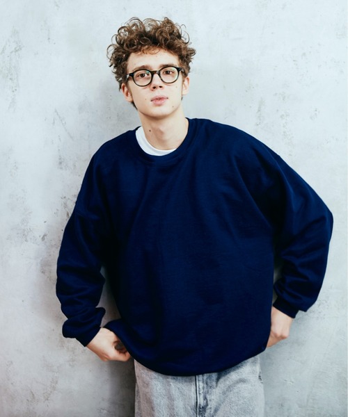 C.E.L.STORE(セルストア)の「【ZOZOTOWN限定】GILDAN/ギルダン 8OZ CREW SWEAT(スウェット)」|ネイビー