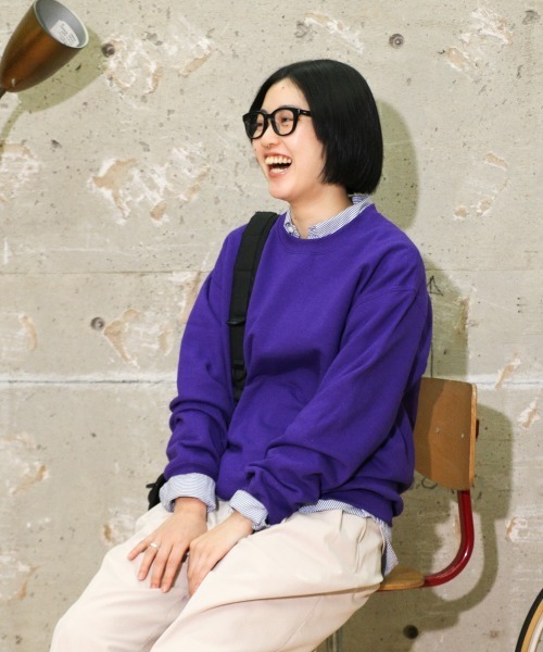C.E.L.STORE(セルストア)の「【ZOZOTOWN限定】GILDAN/ギルダン 8OZ CREW SWEAT(スウェット)」|パープル