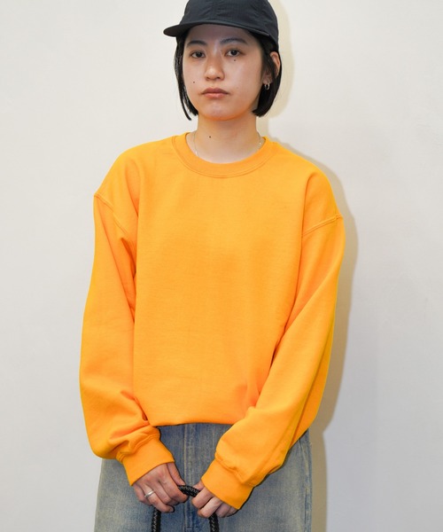C.E.L.STORE(セルストア)の「【ZOZOTOWN限定】GILDAN/ギルダン 8OZ CREW SWEAT(スウェット)」|ゴールド