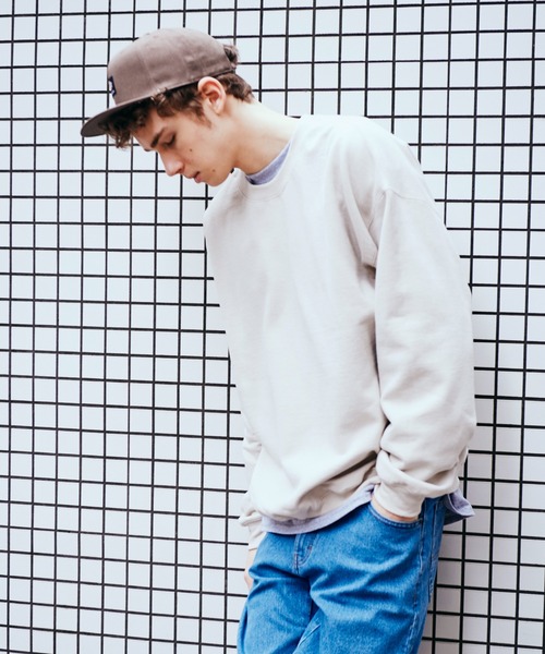 C.E.L.STORE(セルストア)の「【ZOZOTOWN限定】GILDAN/ギルダン 8OZ CREW SWEAT(スウェット)」|サンドベージュ