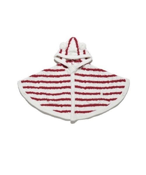 Gelato Pique Baby Kids ジェラートピケ ベイビーアンドキッズ の ボーダーアラン Baby ポンチョ パーカー Wear