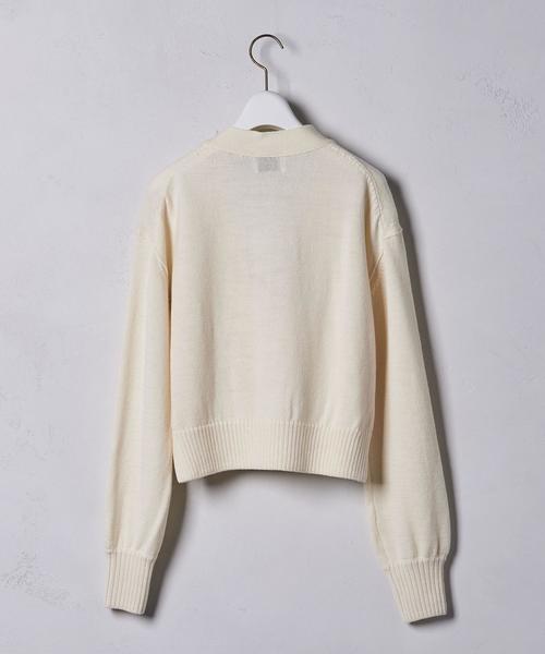 UNITED ARROWS トップス　UWSC Vネック ショートカーディガン UNITED ARROWS（ユナイテッドアローズ）の「UWSC Vネック ショート