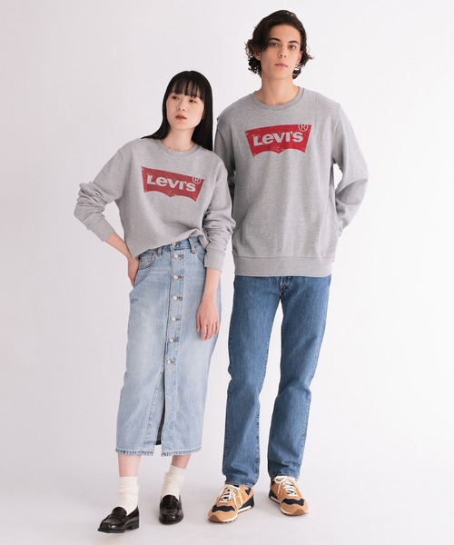Levi's（リーバイス）の「バットウィングロゴスウェットシャツ グレー（スウェット・メンズ・グレー・MEDIUM/X-SMALL/SMALL/LARGE/XXL/XL）」の10枚目の写真