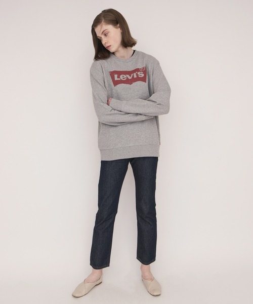 Levi's（リーバイス）の「バットウィングロゴスウェットシャツ グレー（スウェット・メンズ・グレー・MEDIUM/X-SMALL/SMALL/LARGE/XXL/XL）」の14枚目の写真
