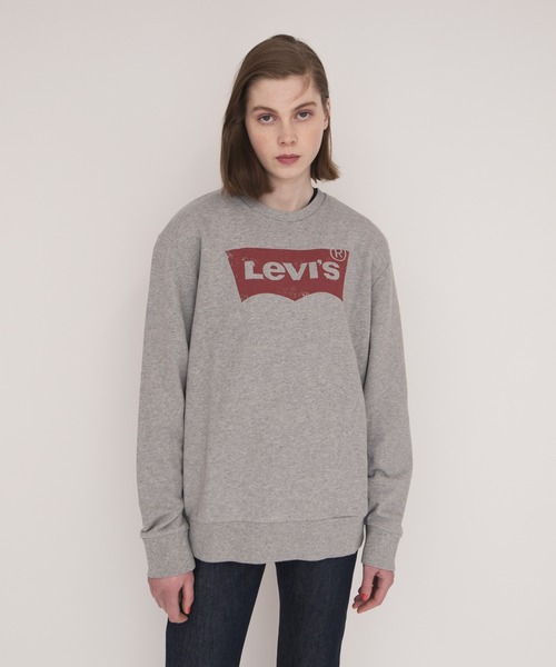 Levi's（リーバイス）の「バットウィングロゴスウェットシャツ グレー（スウェット・メンズ・グレー・MEDIUM/X-SMALL/SMALL/LARGE/XXL/XL）」の11枚目の写真
