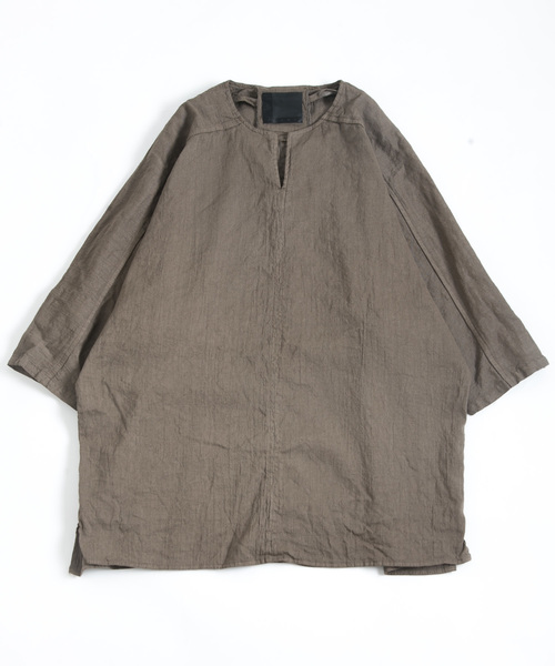 OURET（オーレット）の「ドルマンPOシャツ -L/Cちりめん-（シャツ 