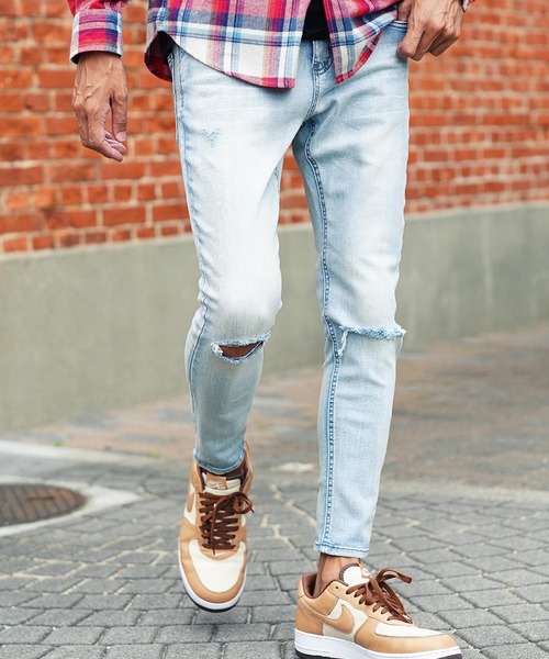 jiggys shop(ジギーズショップ)の「ストレッチスキニーパンツ デニム & ダメージデニム アンクルパンツ(デニムパンツ・メンズ・ブルー系その他6/ブラック系その他/グレー系その他/ブルー系その他/ブラック系その他2/グレー系その他2/ブルー系その他2/ブルー系その他3/ブルー系その他4/ブルー系その他5/ホワイト系その他/ホワイト系その他2/その他2/その他3/その他1/ブラック系その他3/グレー系その他3/ホワイト系その他3/その他9/ワンウォッシュ/その他4/その他5/その他6/その他7/その他8/ブラック系その他4/ブラック系その他5/ブラック系その他6・X-LARGE/LARGE/MEDIUM/SMALL)」の18枚目の写真