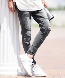 メンズのデニムパンツ クラッシュ ダメージ ファッション通販 Zozotown