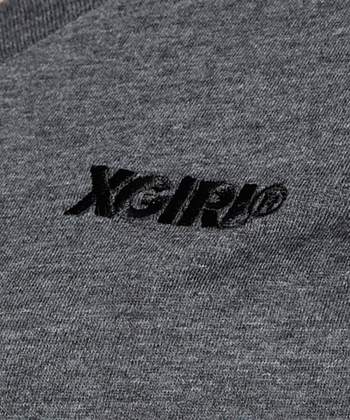 X-girl（エックスガール）の「BASIC V-NECK TEE（Tシャツ/カットソー・レディース・ホワイト/ブラック/チャコールグレー/ピンク・1/2）」の9枚目の写真