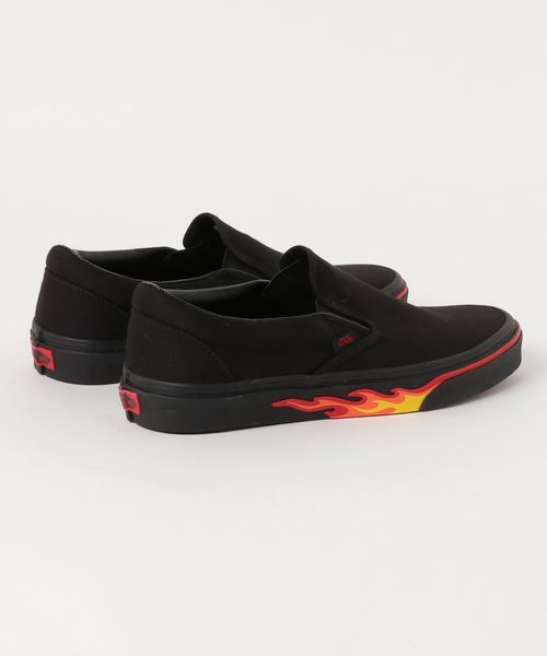VANS（バンズ）の「VANS /バンズ : CLASSIC SLIP-ON FLAME WALL