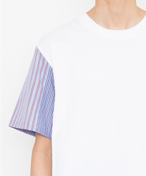 DISCOVERED(ディスカバード)の「【DISCOVERED】Striped shirt(Tシャツ/カットソー・メンズ・ブラック/ホワイト・1/2)」の9枚目の写真