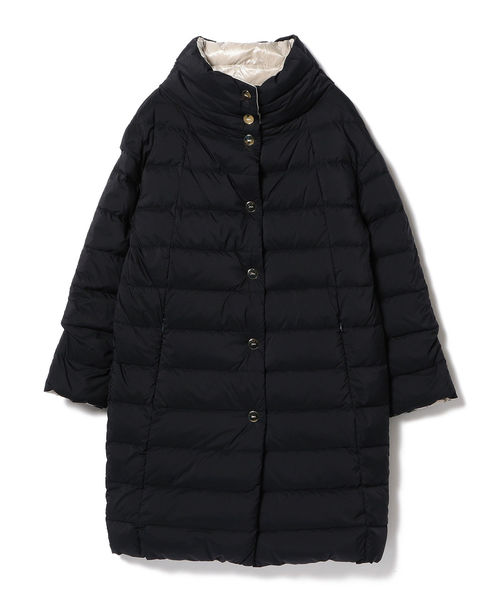 EFFE BEAMS(エッフェビームス)の「HERNO / リバーシブル ハイネックコート(ダウンジャケット/コート・レディース・ネイビー・42/40)」の1枚目の写真