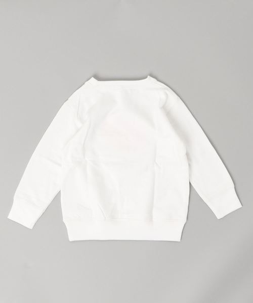 HIGHTIDE（ハイタイド）の「NONCHELEEE×HIGHTIDE ノンチェリー×ハイタイド トレーナー Kids （ピーマン）（スウェット・キッズ・その他1・100/120）」の2枚目の写真