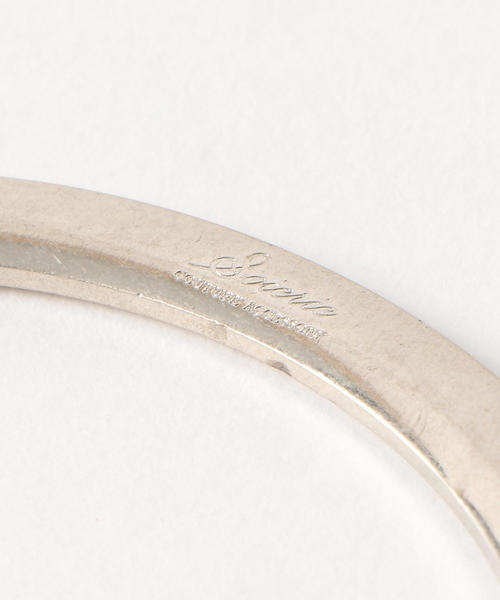 Soierie(ソワリー)の「【別注】<Soierie>ORB BANGLE 2連バングル ο(バングル/リストバンド・レディース・シルバー・FREE)」の7枚目の写真