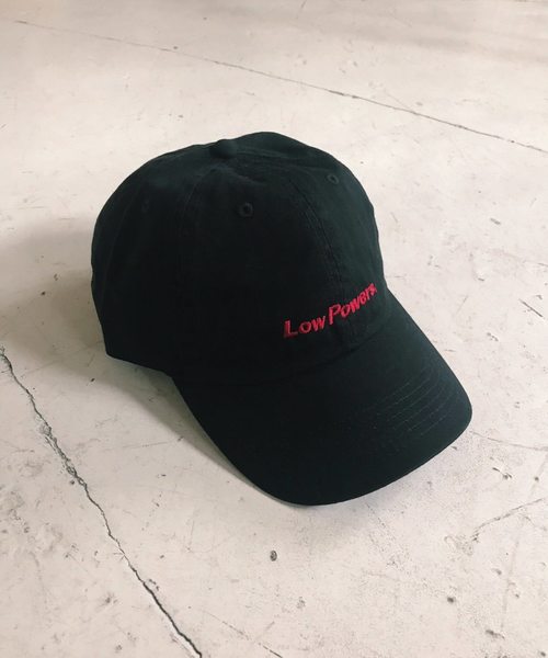 Low Powers(ローパワーズ)の「LP LOGO EMB CAP(キャップ)」|ブラック