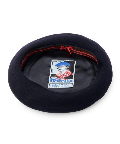 BEAMS（ビームス）の「LAULHERE / ベレー（ハンチング/ベレー帽・メンズ・ブラック/ネイビー・MEDIUM）」の10枚目の写真