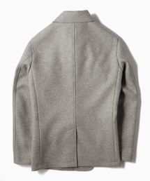 SHIPS HAMILTON LAMBSWOOL メルトン シングルピーコート SHIPS（シップス）の「SC: HAMILTON LAMBSWOOL メルトン シングル P