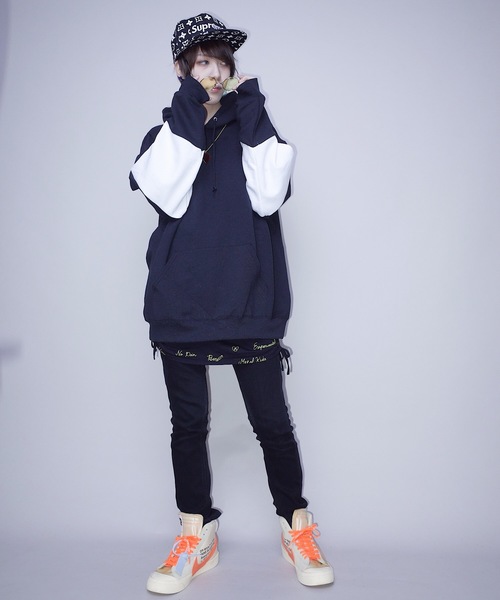 JERZEES（ジャージーズ）の「JERZEES LIMITED PULLOVER HOOD SW F/ ジャージーズリミテッドプルオーバーフードスウェット（パーカー・レディース・ホワイト系その他3/ブラック系その他3/ホワイト系その他/ブラック系その他/ブラック系その他2/ホワイト系その他2・X-LARGE）」の17枚目の写真