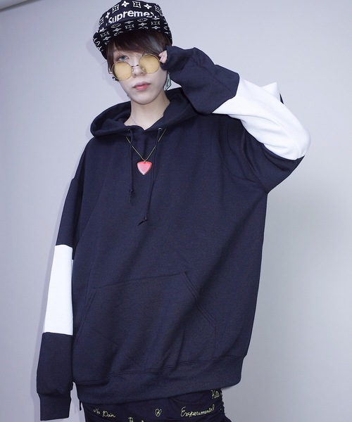 JERZEES（ジャージーズ）の「JERZEES LIMITED PULLOVER HOOD SW F/ ジャージーズリミテッドプルオーバーフードスウェット（パーカー・レディース・ホワイト系その他3/ブラック系その他3/ホワイト系その他/ブラック系その他/ブラック系その他2/ホワイト系その他2・X-LARGE）」の20枚目の写真